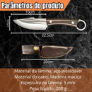 Medidas e especificações da faca 0012