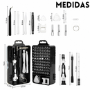 Kit de Chaves de Precisão 115 Peças para Eletrônicos e Reparos
