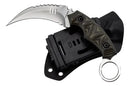 Faca Karambit Full Tang em Aço D2 com Cabo G10