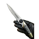 Faca Yukio Blademaster Fulltang Dourada + Bainha