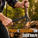 Machado Nórdico Full Tang para Camping com Bainha — 39 cm