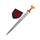 Espada Colecionável A Casa do Dragão Rhaenyra Targaryen com Suporte