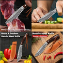 Mini Faca Pena de Falcão Estilo Damasco