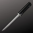 Faca Japonesa OheyO Premium Aço Inox Cabo Ébano Negra para Culinária e Uso Diário