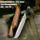 Faca Espírito Shaman Lâmina Bruta Aço M390