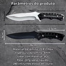 Faca Spartacus Fulltang Aço 7CR17mov