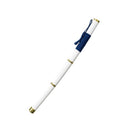 Katana sem Fio para Cosplay Branca e Dourada com Bainha e Suporte