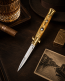 Canivete Stiletto Italiano Premium AKC — Colecionável