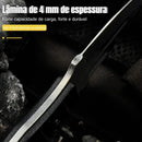 Mini Faca Russa Fulltang 440c Edc uso cotidiano Bainha Kydex Kaqui