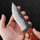 Faca Pequi Compacta Caça Pesca Inox + Bainha Luxo