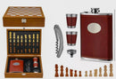 Kit Cantil Premium com Case, 2 Copos, Abridor e Funil