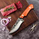 Faca Pequi Compacta Caça Pesca Inox + Bainha Luxo