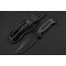 Faca Sobrevivência Crusoe Personalizada com Pederneira + Bússola