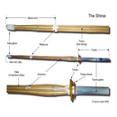 Shinai Kendo Espada Bambu Para Treino Arte Marcial Colecionável