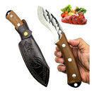 Facão Kukri Inca Fulltang Outdoor + Bainha Couro FC-12