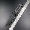 Faca Sobrevivência Crusoe Personalizada com Pederneira + Bússola