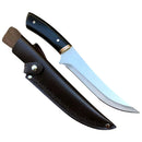 Faca Artesanal Odin Churrasco Personalizada Aço Inox + Bainha