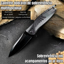Canivete Drangueta Bicolor + Trava