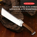 Faca Artesanal Excalibur Aço DC53 Fulltang 61HRC