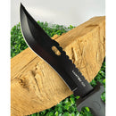 Faca Personalizada Inox Preta Fosca Camping SLK-A70