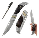 Canivete Hunter Madeira Inox + Bainha