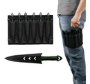 Kit 6 Facas Arremesso + Coldre Perna