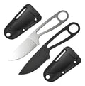 Faca Izula Fulltang Aço 8cr13mov + Bainha Rígida EDC
