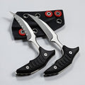 Faca Curva Mantis Fixa D2 G10 Fulltang EDC