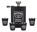 Kit Cantil Whisky 270ml + 4 Copos Shot Personalizado