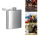 Cantil Bolso Aço Inox 210ml Whisky