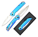 Canivete Iridium Blue Lâmina D2 Duralock C/ Clip