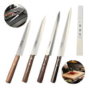 Faca Sashimi Takeda Cabo Sândalo Aço Inox 5Cr13Mov