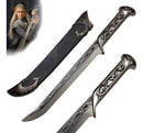 Adaga Thranduil O Hobbit Senhor dos Anéis Réplica + Bainha Colecionável