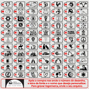 Faca Sobrevivência Crusoe Personalizada com Pederneira + Bússola