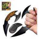 Faca Curva Drakat Escorpião Fulltang Sobrevivência