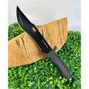 Faca Personalizada Inox Preta Fosca Camping SLK-A70