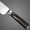 Detalhe do cabo da faca chef CJ-A001