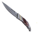 Canivete Hunter Clássico Madeira Inox + Bainha