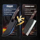 Faca Ninja Negro Fulltang Aço Cabo Madeira