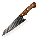 Faca Japonesa Artesanal Fulltang 4mm Cabo Madeira