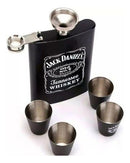Kit Cantil Whisky 270ml + 4 Copos Shot Personalizado