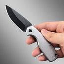 Mini Canivete Manual 15,5cm Liga Alumínio + Clip