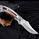 Canivete Silver Wood Tribal C/ Clip Cinto