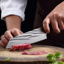 Faca Japonesa Artesanal Fulltang 4mm Cabo Madeira