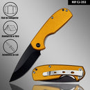 Mini Canivete Manual 15,5cm Liga Alumínio + Clip