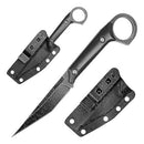 Kit Facas Curvas Defesa Fulltang G10 + Kydex