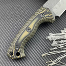 Faca Achilles Flying Leopard Fulltang 6mm + Bainha