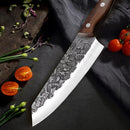 Faca Japonesa Shogun 3.5mm Fulltang Cabo Madeira + Bainha