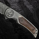 Canivete Fauna Gravuras Animais 22,5cm Aço Inox
