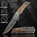Canivete Fauna Gravuras Animais 22,5cm Aço Inox